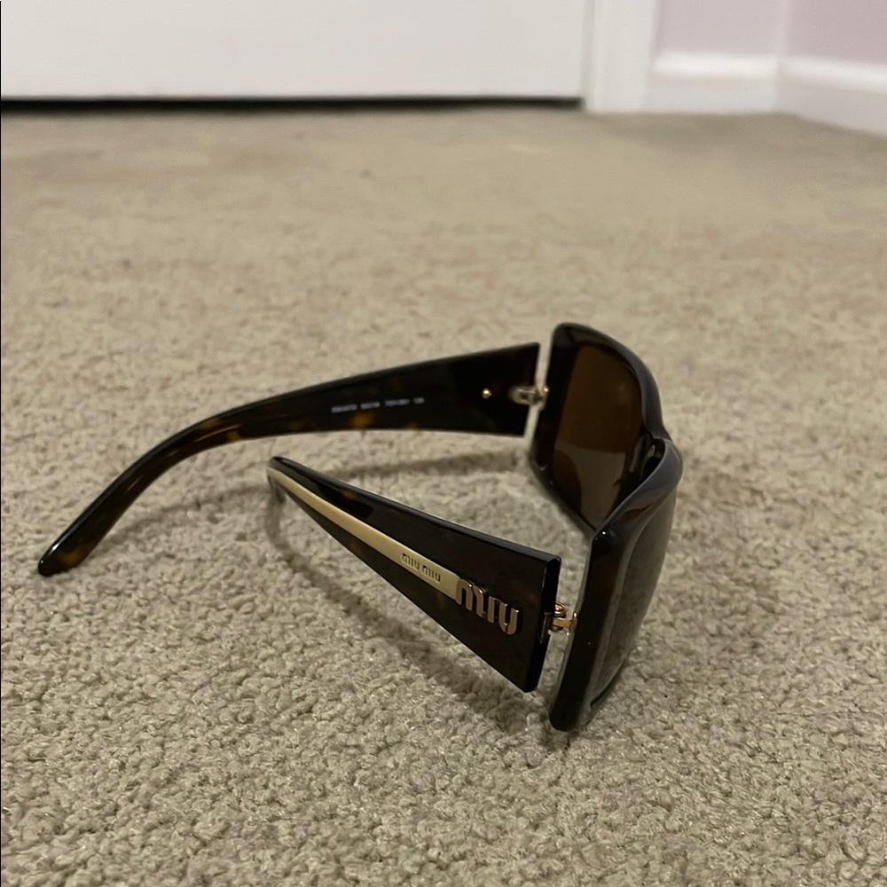 Miu Miu Tortoise Shell Sunglasses